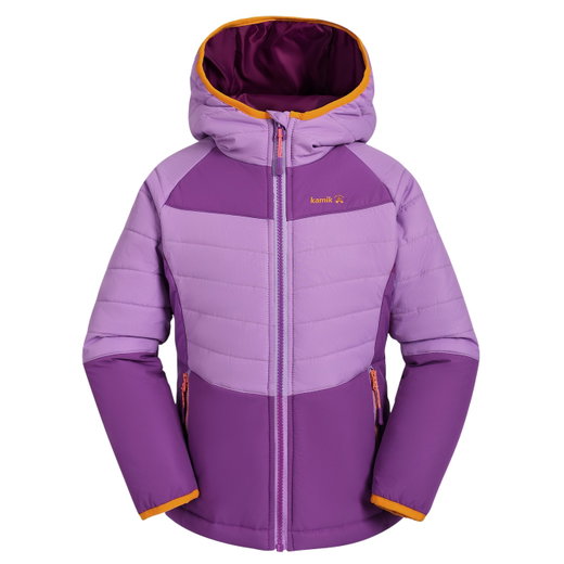 Kamik Steppjacke Celeste (Ganzjahresjacke, winddicht, reflektierend) violett Mädchen